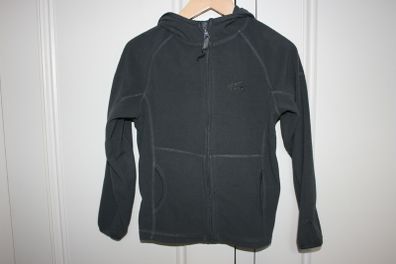 Trespass Boys Grey Micro Fleece Hoodie - Age 7 - 8 Years