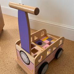 wooden walker