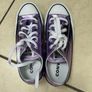 Converse metallic purple new with no tags UK 3.5 Image 4
