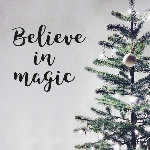 Believe in Magic Decal, Believe in Magic Sticker, Window Decal, Letter Decal, Quotes Wall Decal, Seasons Greetings, Christmas Removable