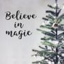 Believe in Magic Decal, Believe in Magic Sticker, Window Decal, Letter Decal, Quotes Wall Decal, Seasons Greetings, Christmas Removable Image 3