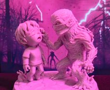 3D Printed Vecna and Will (Stranger Things) Figurine
