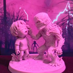 3D Printed Vecna and Will (Stranger Things) Figurine