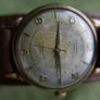 Vintage 1923 Dowel Deluxe 9ct Solid Gold Gents Wrist Watch - 17 jewels Antimagnetic Swiss Made(engraved Esso 1923) in working order Image 5