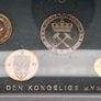 Norway 1986 Coin Set in Original Holder Stunning Rainbow Toned Coin Set Gem BU Image 4