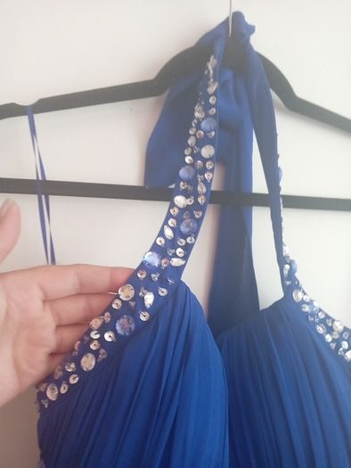 Navy blue debs/ ball gown dress