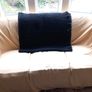 Foxford Mohair/Wool Throw Black Image 4