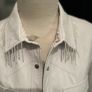 Pinko Ivory Blouse size 10 NWT, amazing Image 6