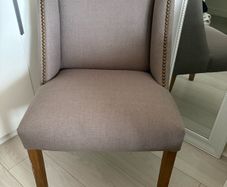 fabric arm chair