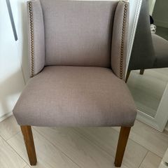 fabric arm chair