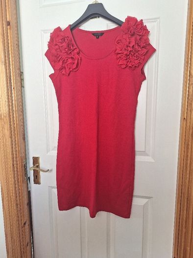 Savida Red Mini Dress - Size 14