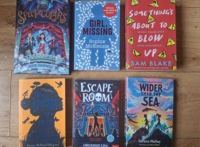 Selection of books for early teens