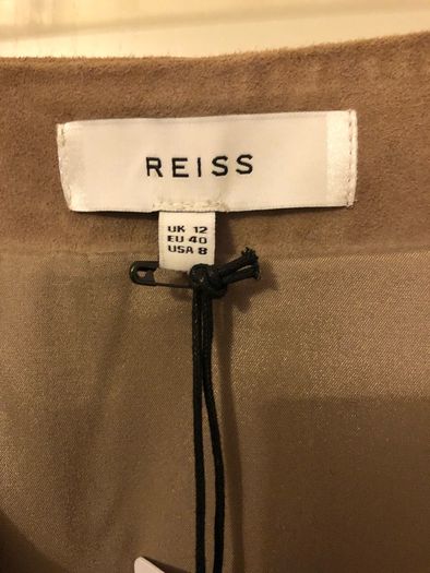 Reiss suede skirt