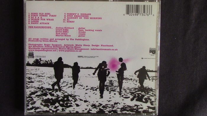 The Paddingtons - First Comes First CD