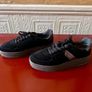 Tamaris Black Suede Flatform Trainers Size 39 Image 8