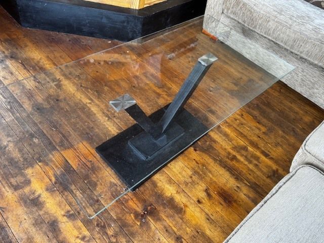 Glass table