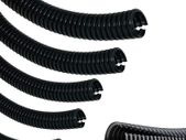 Corrugated Wire Tube Cable Protection Pipe Slit Flexible Car Tubing/Trunking (Inner 4.5mm, 5 Metres)