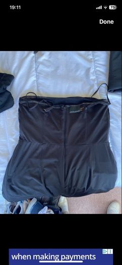 Cynthia Rowley size 16 black occasion dress with Spandex