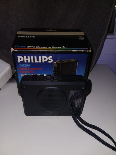 Philips D6290 Memo Rec Mini Cassette Recorder