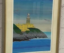 print Siobhan Doyle The Baily Lighthouse, Howth giclee print edition 33/120