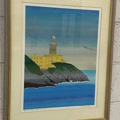 print Siobhan Doyle The Baily Lighthouse, Howth giclee print edition 33/120