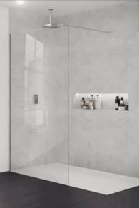 NEW Merlyn 900  chrome wetroom panel 8w90