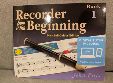 Recorder for Beginners book