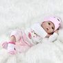 FREE EXPRESS SHIPPING Realistic Reborn Dolls 22inch 55cm Lifelike Baby Dolls Soft Silicone Vinyl Weighted Cloth Body with Feeding Kit Reborn Dolls Image 3