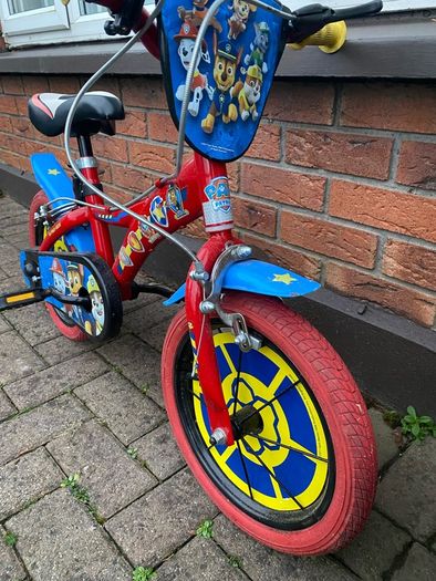 paw patrol bike