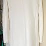 H & M  White Coat Size Uk10/12 Image 2