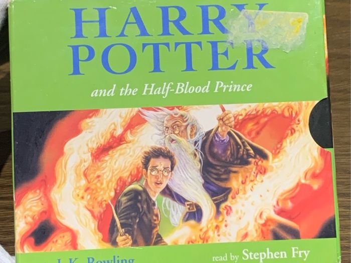 Harry Potter and the Half Blood Prince CD box set narrated by Stephen Fry