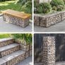 DIY Gabion Baskets (30 x 30 x 100cm) FREE Delivery Image 4