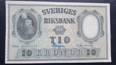 Sweden 1954.10 Kronor.A/Uncirculated Banknote.Over 260 items listed.