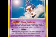 Mime Jr. Lv.5 90/130 Baby Common Diamond and Pearl Base Set Pokemon Card