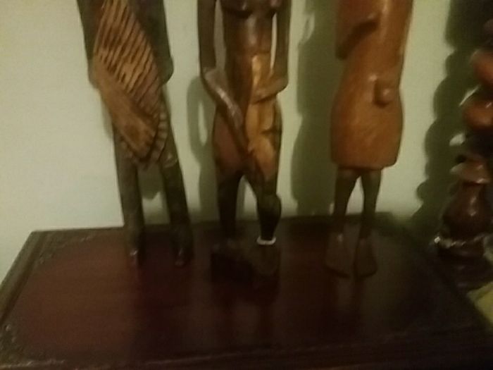 Carved Tribal Art Figurines