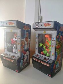 WWE x Street Fighter Elite Figures  Rey Mysterio & Ultimate Warrior
