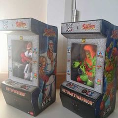 WWE x Street Fighter Elite Figures  Rey Mysterio & Ultimate Warrior