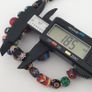 Antique Venetian Style MultiColor Mix Glass Beads Necklace Image 4