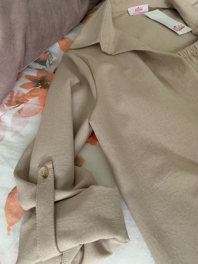 NEW 3 pieces linen/viscose summer set NEW size 8-10