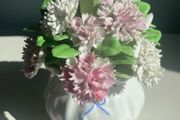 Beautiful large  carnation posy by by Royal  Adderley