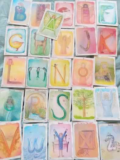 Waldorf Alphabet Cards