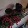 Winter Berry Candle Centerpiece Image 2