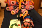 The Very Hungry Caterpillar Book + Butterfly + Caterpillar
