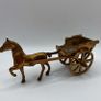 Brass horse and cart Image 3