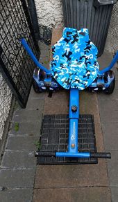 Evercross hoover board with the seats attachment