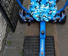 Evercross hoover board with the seats attachment