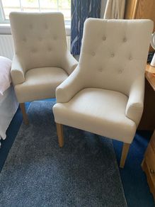 Linen chairs