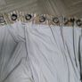 Beidge ribbed Curtains Image 7