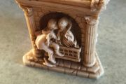 Verona Romeo and Juliet Stone Effect Candle Holder Souvenir