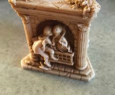 Verona Romeo and Juliet Stone Effect Candle Holder Souvenir